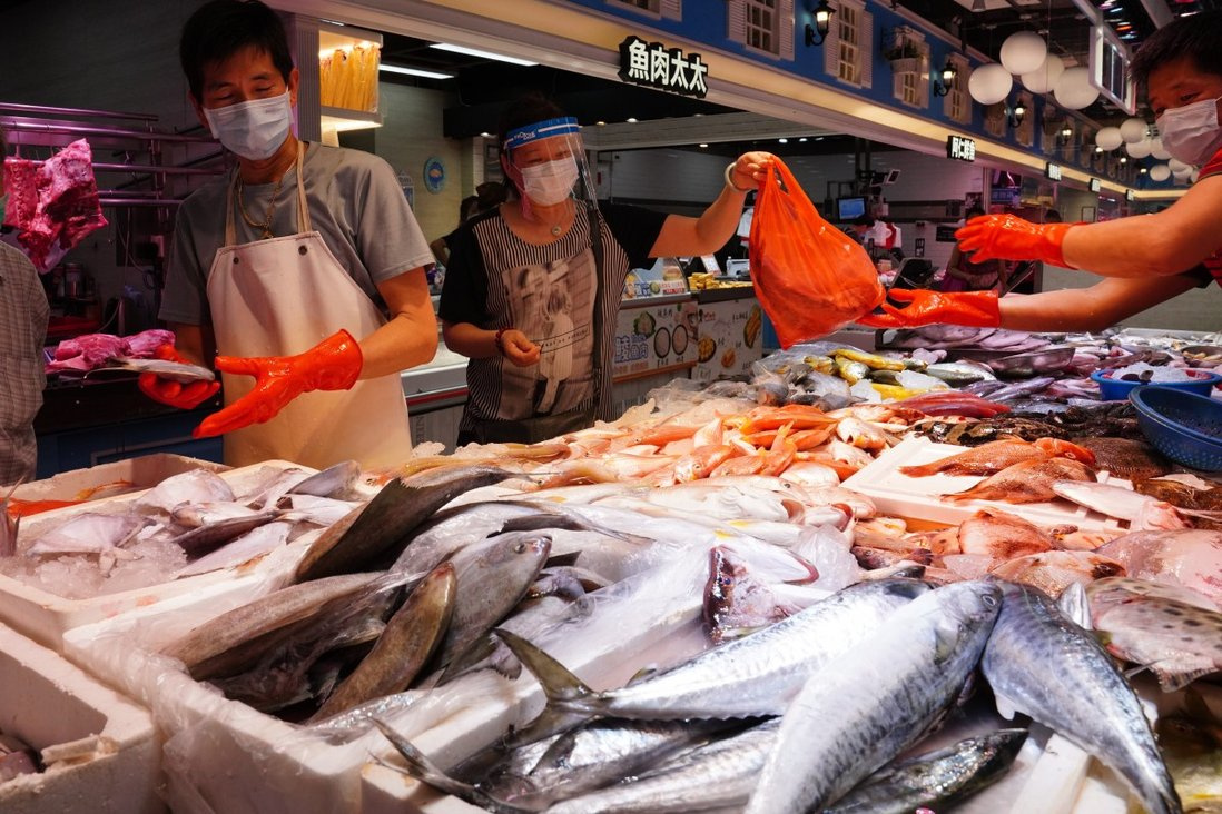 chợ cá Hongkong