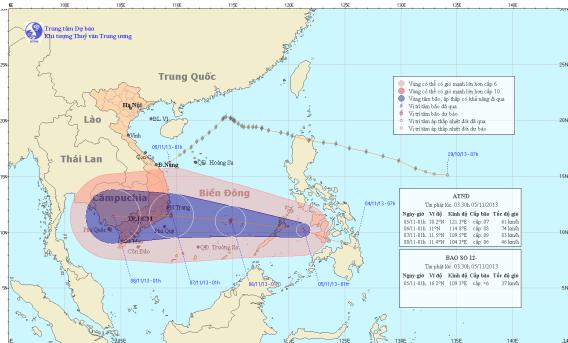 áp thấp nhiệt đới, biển Đông