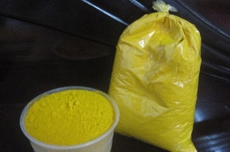 Túi bột vàng đang được người dân đổ xô săn lùng