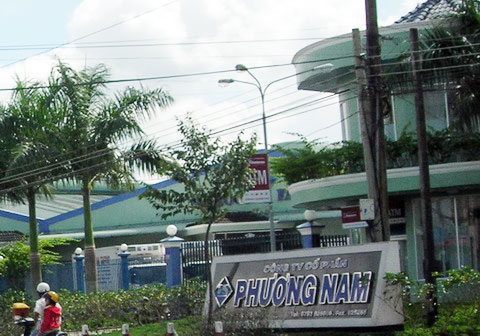 Công ty Phương Nam nợ 7 ngân hàng trên 1.600 tỷ đồng. Ảnh: Thiên Phước