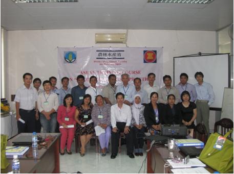 Ảnh: Học viên ASEAN tham dự khóa học bộ tiêu chuẩn VietGAP