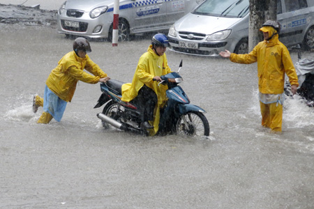 Hà Nội ngập lụt