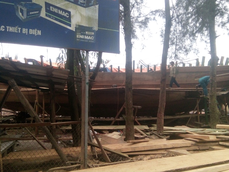 xưởng đóng tàu ở Huế