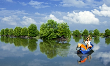 Nuôi tôm sinh thái