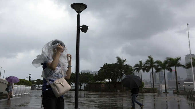 mưa bão ở Hồng Kong