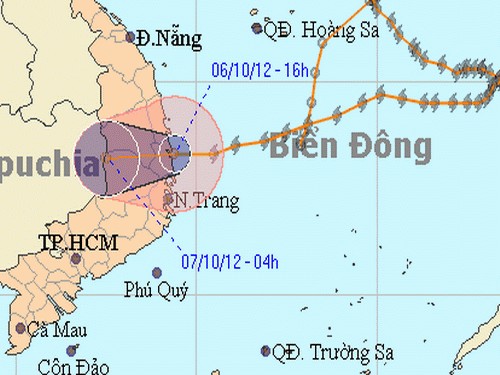 bão số 7 Phú Yên