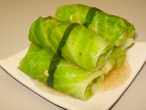 bắp cải cuôn thịt