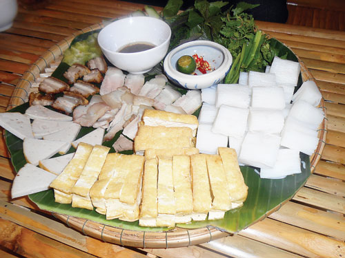 Bún đậu mắm tôm