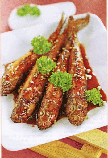 cá bống kho tiêu