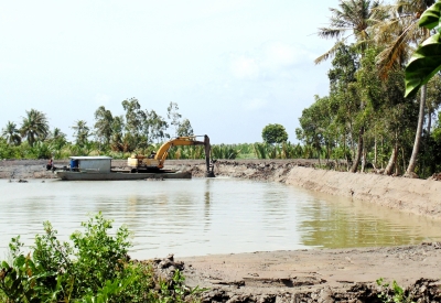 cải tạo ao tôm