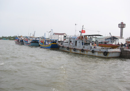 cảng cá Trần Đề