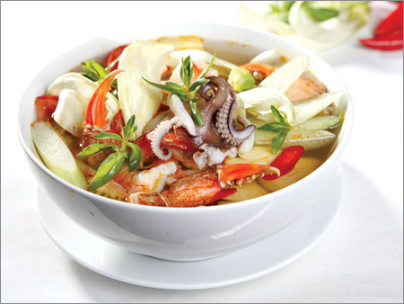 canh chua hải sản