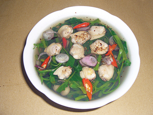 canh nghêu