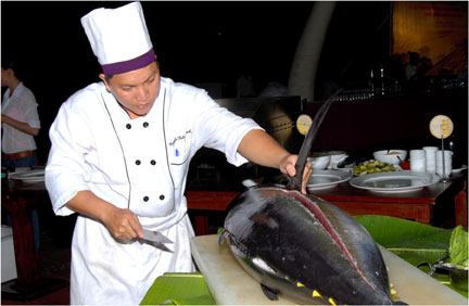 chế biến cá ngừ