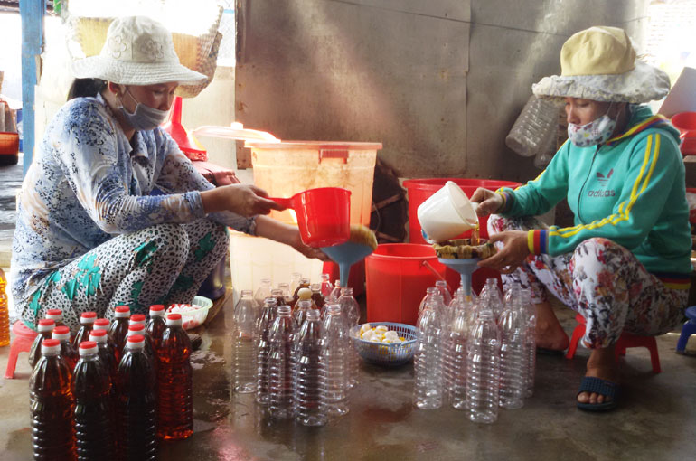 chế biến nước mắm