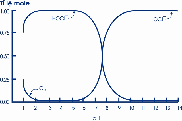 nguyên lý tác dụng chlorine