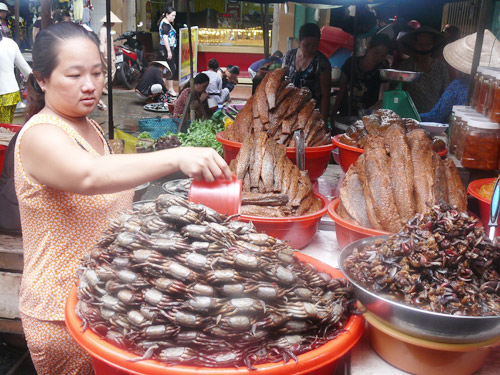 cho mam ca mau