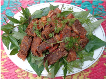 cá thính, cá thính rán