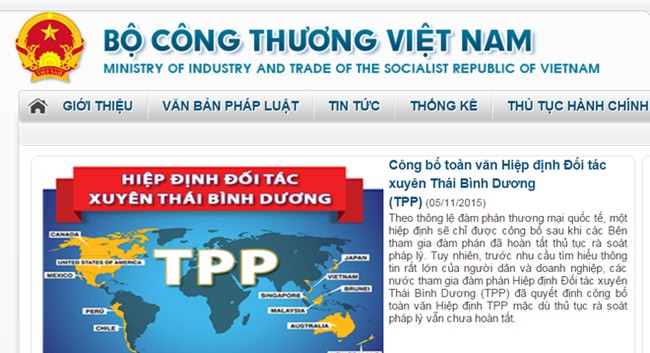 công văn TPP