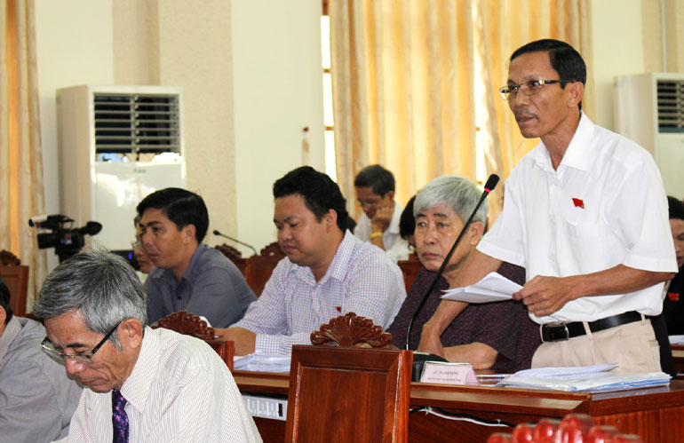 đại biểu chất vấn