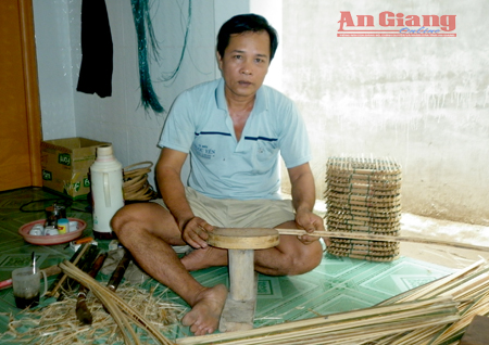 đan lọp bắt cua