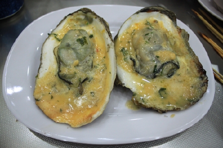 hàu nướng pho mai