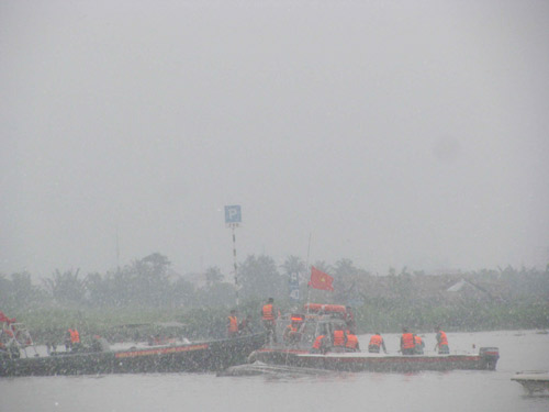 diễn tập ứng phó thiên tai