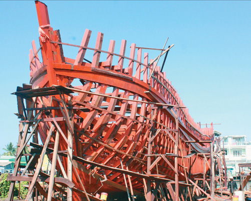 đóng mới tàu cá