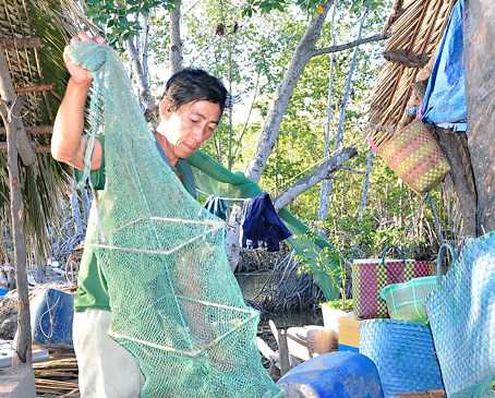 đùm bắt cua