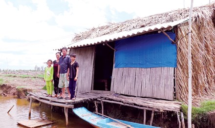 gia đình ông Cảnh