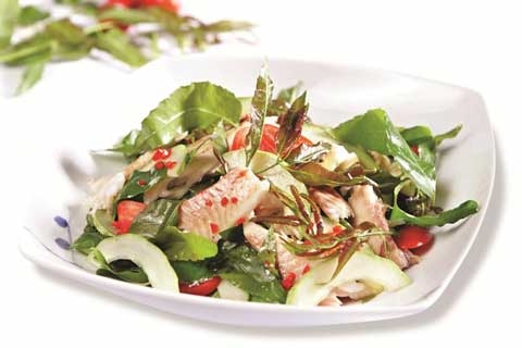 Gỏi sầu đâu Châu Đốc