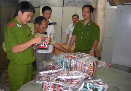 hải sản nhập lậu