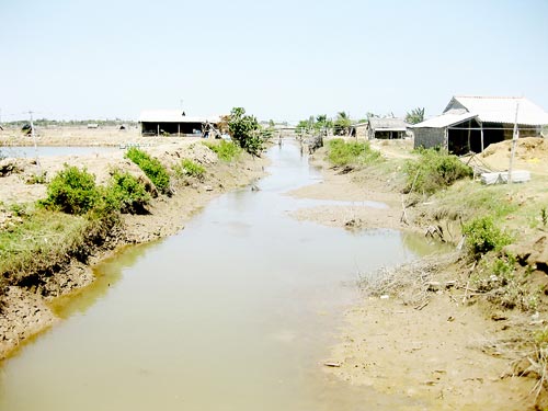 hệ thống thủy lợi Trà Vinh