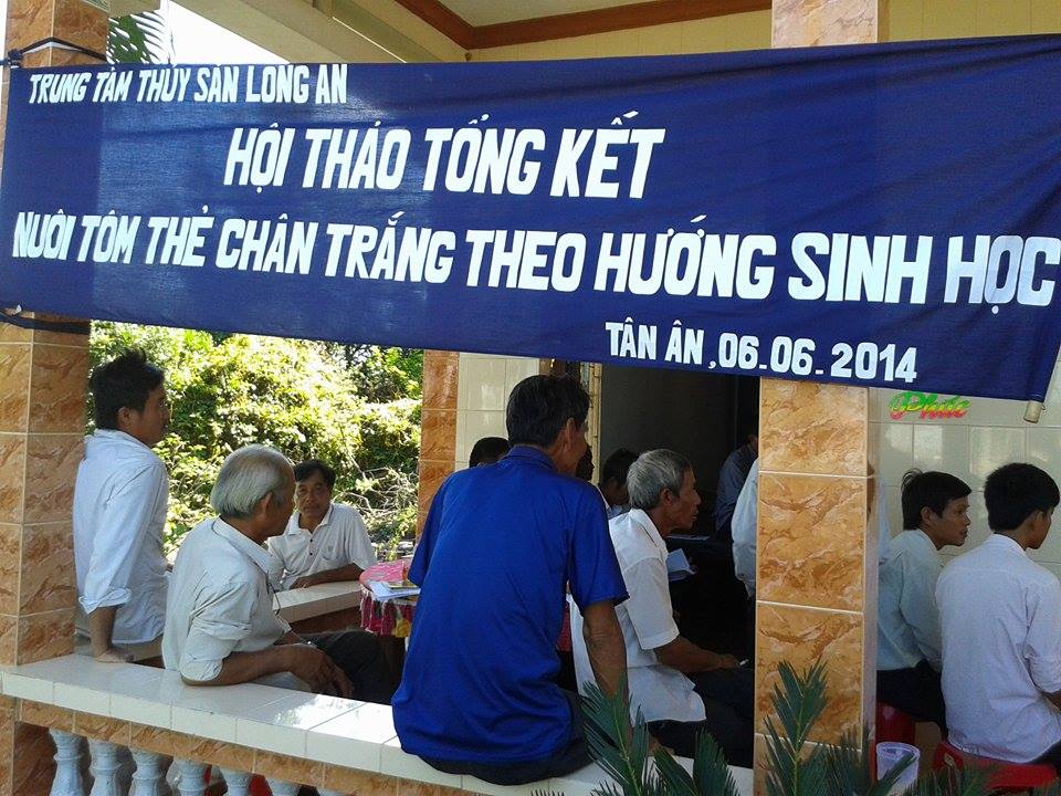 hội thảo nuôi tôm