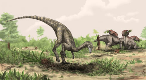 Không phải khủng long nào cũng hùng mạnh như loài bạo chúa - Ảnh: Natural History Museum