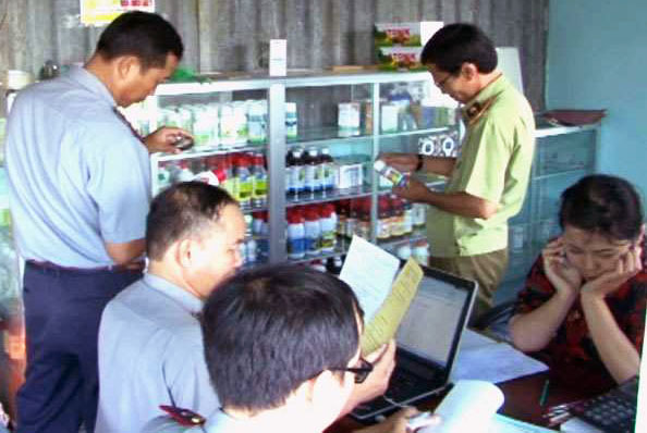 kiểm tra thuốc thủy sản