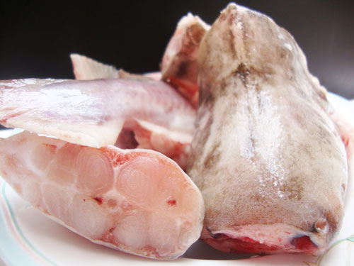 làm sạch nhớt cá