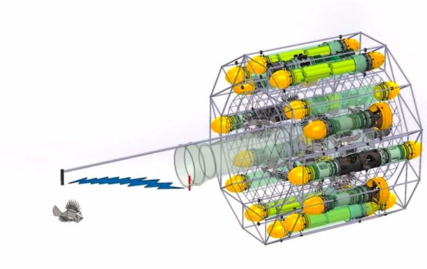 Dự án chế tạo robot tiêu diệt cá mao tiên(Lionfish)