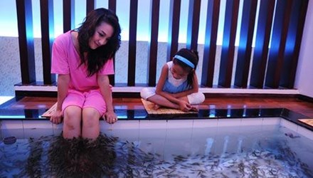 massage bằng cá