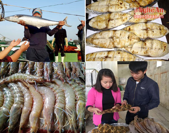 mặt hàng hải sản