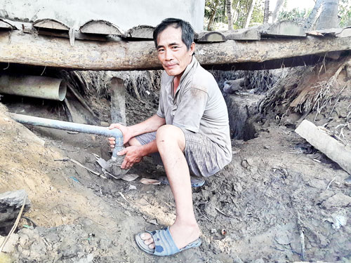 miệng ống bơm nước