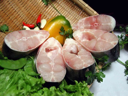 cá tra cắt khúc