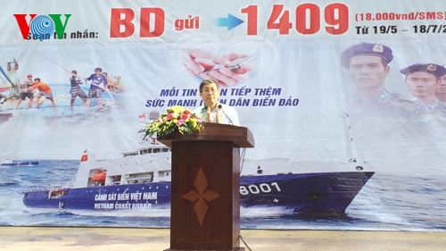 nhắn tin ủng hộ