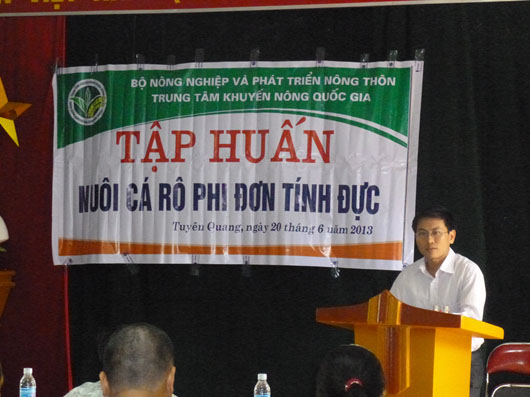 tap huan nuoi ca ro phi don tinh