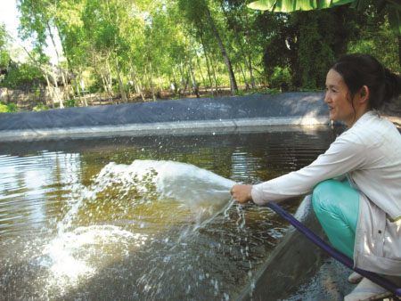nguoi nuoi cá tra cạn tai san