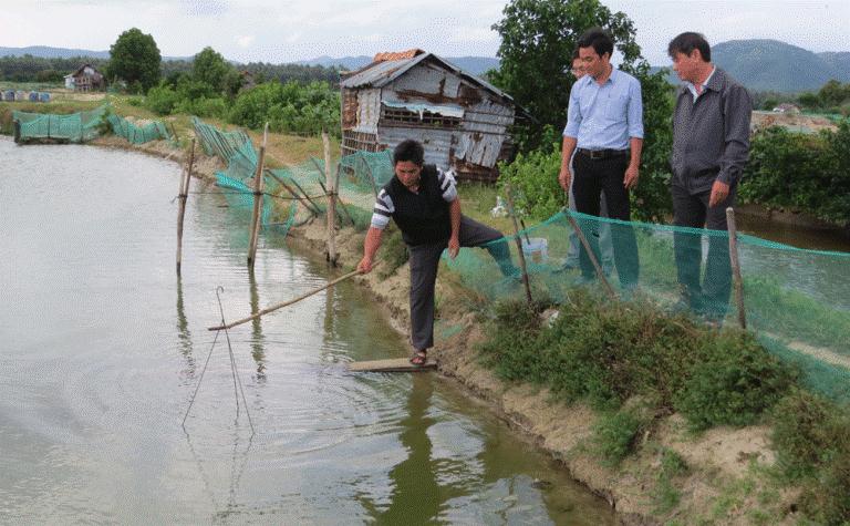 Nuôi tôm xen cua - bày kế đổi đời