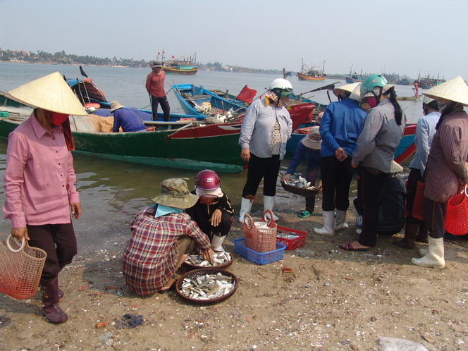 khai thác thủy sản quảng bình