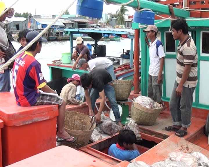 sản lượng khai thác thủy sản