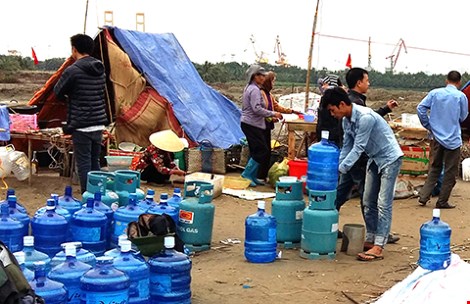 tập trung ra đầm