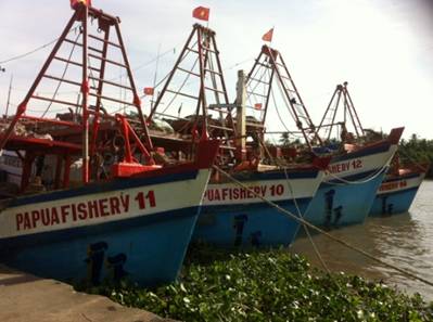 tàu cá khai thác thủy sản